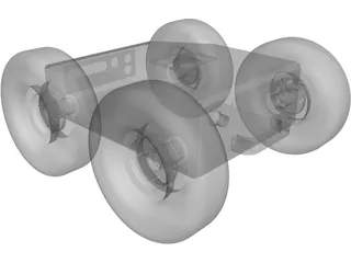 AUVSI Vehicle 3D Model preview