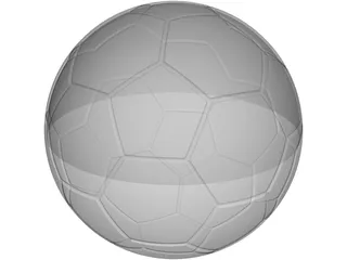 Soccer Ball 3D Model preview