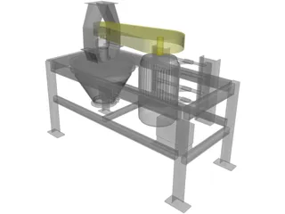 Sturtevant Mill 3D Model preview