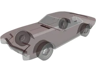 Oldsmobile Toronado (1966) 3D Model preview