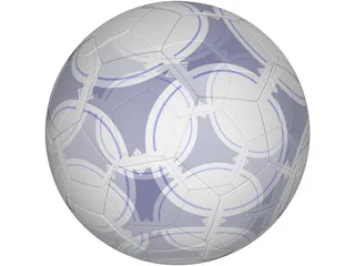 Soccer Ball Adidas (FIFA) 3D Model preview