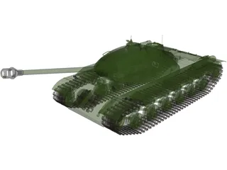 IS-3 3D Model preview