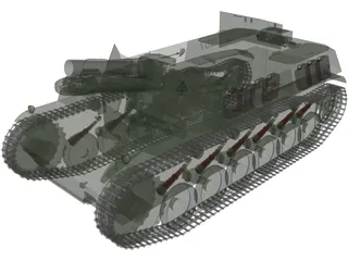 Panzer Bison 2 3D Model preview