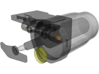 Pump ILC Hydraulic Manual 3D Model preview