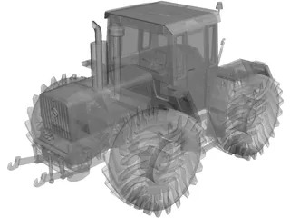 MB Trac 1800 Intercooler 3D Model preview