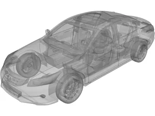 Honda Accord Sedan V6 (2011) 3D Model preview