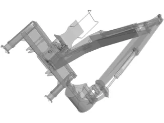 Dredger 3D Model preview
