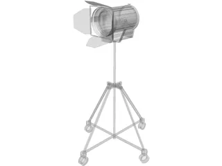 Arri Light 3D Model preview