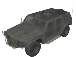 Light Tactical Vehicle 3D Model preview