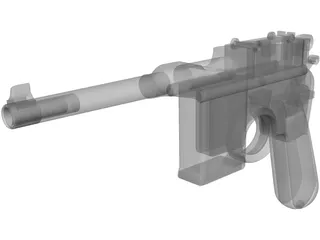 Mauser 1930 3D Model preview