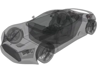 Zenvo ST1 3D Model preview