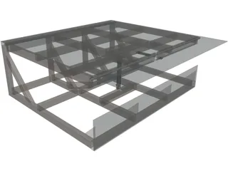 Leveling Platform 3D Model preview