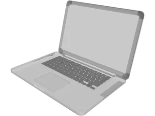 Apple MacBook Pro 3D Model preview