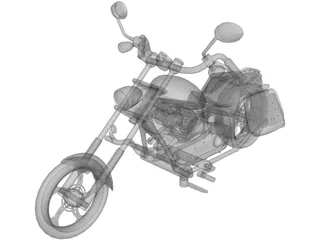 Harley-Davidson 3D Model preview