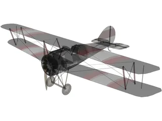 Sopwith Camel 3D Model preview