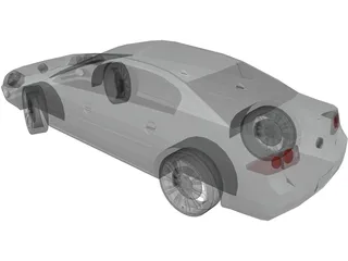 Buick Lucerne 3D Model preview