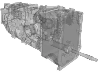 Gearbox Sadev FTR 200 3D Model preview