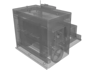 AGV 3D Model preview