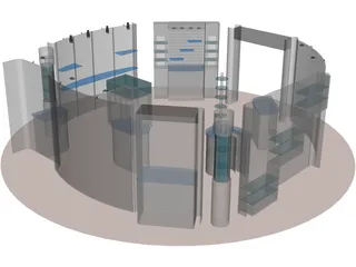 Stand 3D Model preview