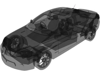 Pontiac G8 3D Model preview