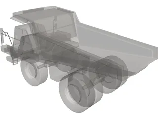 Caterpillar 773F 3D Model preview
