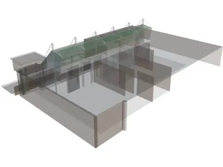 Gulfstream Center 3D Model preview