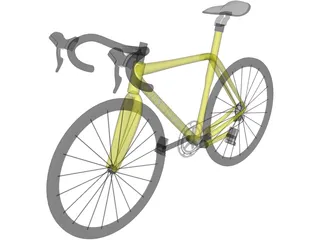 Bicycle 3D Model preview