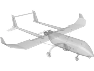 Lipan UAV 3D Model preview