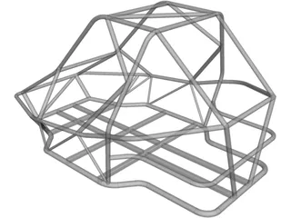 Frame Buggy 3D Model preview