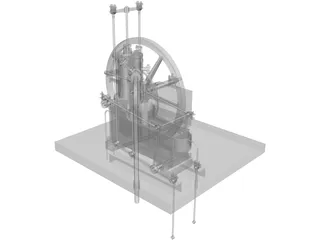 Watt Machine 3D Model preview