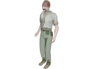 Man 3D Model preview