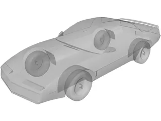 Pontiac Trans Am (1989) 3D Model preview