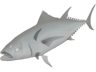 Tuna 3D Model preview
