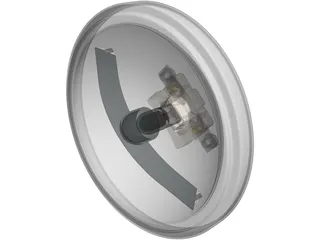 Lamp OSRAM 3D Model preview