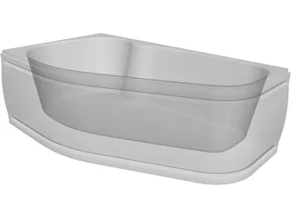 Bathtub 3D Model preview