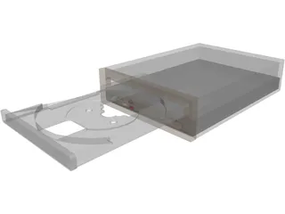 CD-ROM 3D Model preview