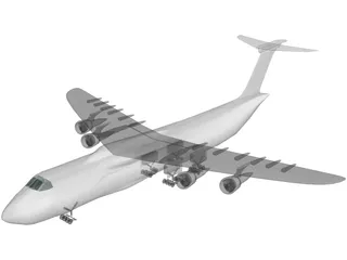 Lockheed C-5 Galaxy 3D Model preview