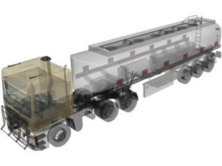 Fuel Tank 3D Model preview