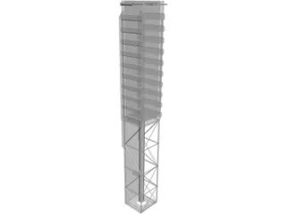 Garbage Compactor 3D Model preview