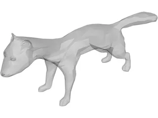 Ferret 3D Model preview