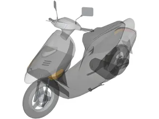 Scooter 3D Model preview