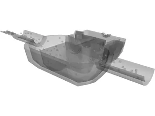 Diaphragm and Pump 3D Model preview