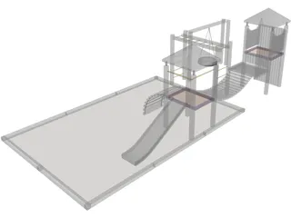 Jungle-Gym 3D Model preview