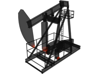Oil Pump 3D Model preview