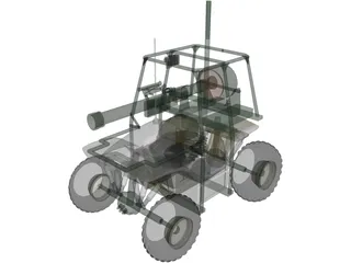Firefly Robot 3D Model preview