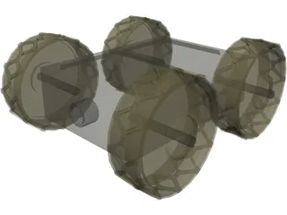 Marvin Survey Robot 3D Model preview