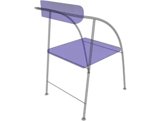 Chair Silla Tao 3D Model preview