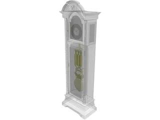 Clock 3D Model preview