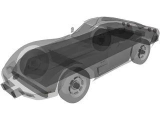Chevrolet Corvette (1979) 3D Model preview