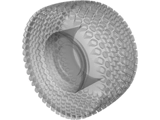 Tire Turf 3D Model preview